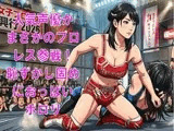 人気声優がまさかのプロレス参戦！恥ずかし固めに、おっぱいポロリ