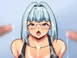 三つ編みメガネのオナドール