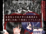 生意気な不良少年と高飛車女を倉庫に拉致って集団レイプしたった