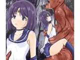 膣からエナジーを吸い取られ丸呑みにされるセーラ〇サターン