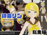 鏡音リンがリスナーを呼んでエロ配信！投げ銭次第でエッチをさせてくれる変態動画2本セット