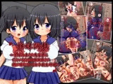 姉妹調教?緊縛拘束され鬼畜男に穴という穴を調教拡張され膣が壊れていく女子校生姉妹?