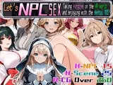 Let’s NPC SEX Taking virgins in the VR world and enjoying with the Hentai MOD！