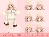 【立ち絵素材R18】おっとり系天使 フルセットPSDパック