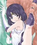 強●されている女性を助ける為に戦い敗れ丸呑みにされるセーラーサターン