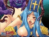 女僧侶レイラ ～まもの巣食う陵○の洞窟～