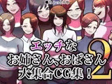 サークルちょっとB専:えっちなお姉さん、おばさん大集合CG集！2