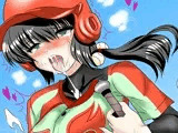 野球少女が蒸れ蒸れお漏らし ふたなり射精，母乳，おもらし，汗だく