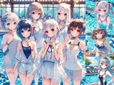 超可愛いロリ少女の水着イラスト集150枚!