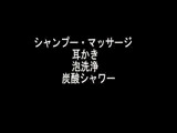 シャンプー・マッサージ 耳かき 泡洗浄 炭酸シャワー