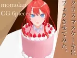 クリスマスケーキにフェラさせてみた。