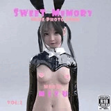SWEET MEMORY - nude photo book - Model MIYU Vol.2【スイートメモリー ヌードフォトブック】