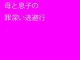 母と息子の罪深い逃避行