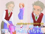 【3Dカスタム】スイー●プリ●ュア・男データ:おじいちゃん（カス子:オーバーオールの女の子パーツ付）